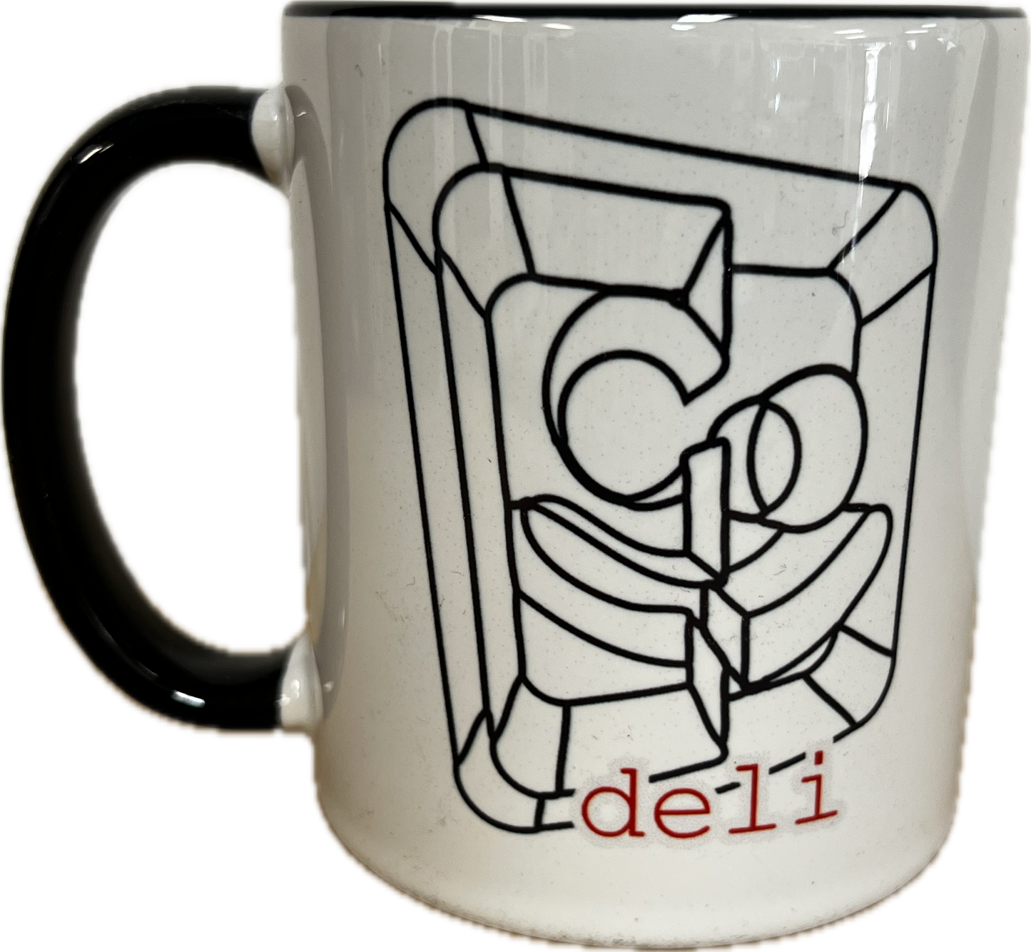 DELI - Wireframe Coffee Mug