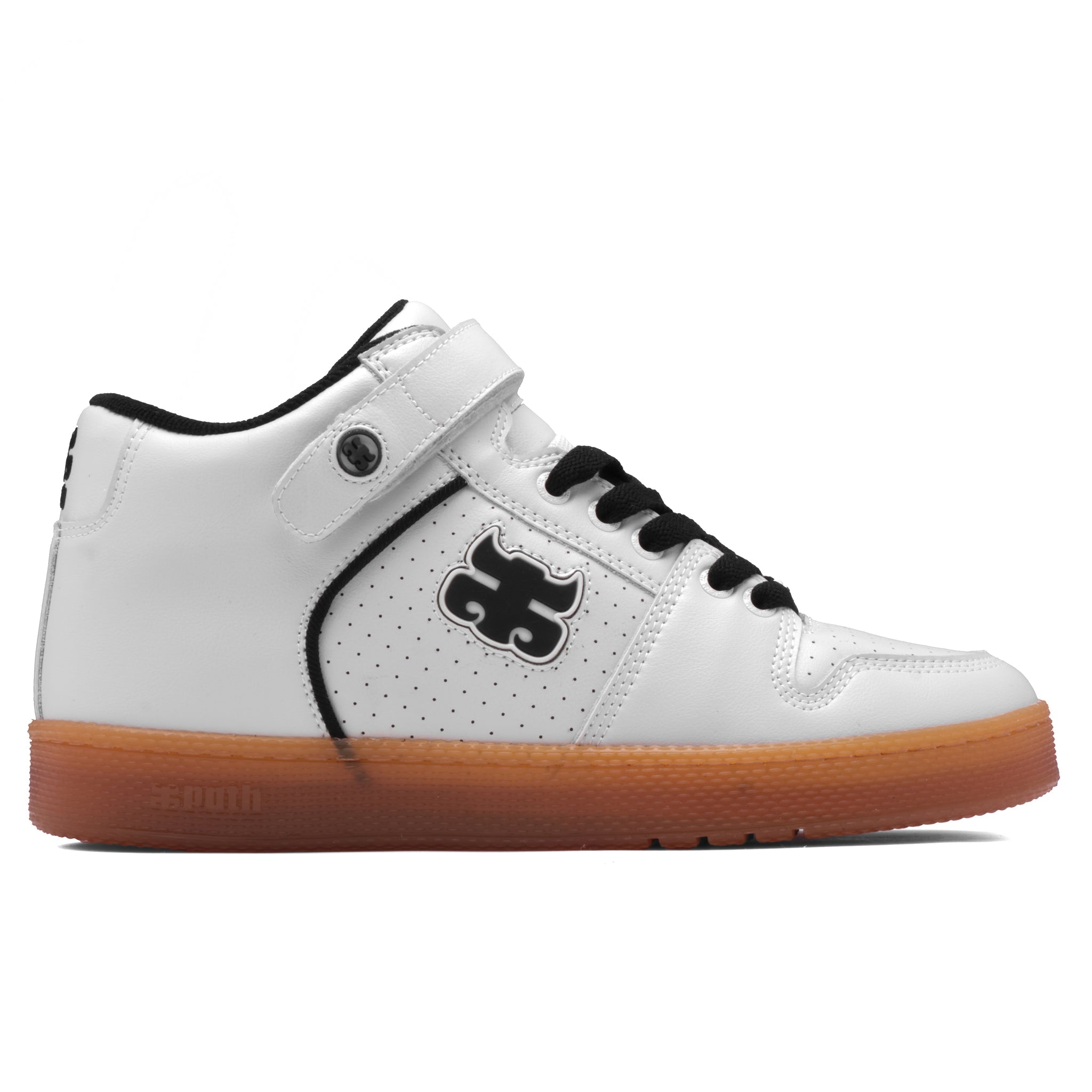 I-PATH - Grasshopper White Leather Perf