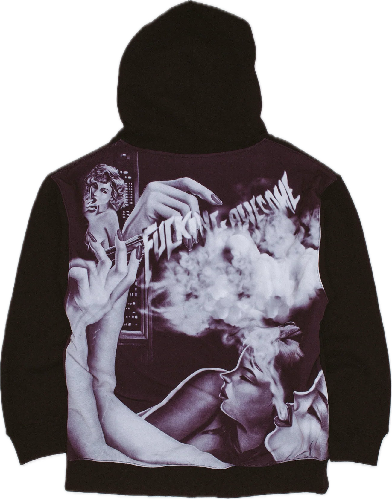 FUCKING AWESOME - Smoke Hoodie Black