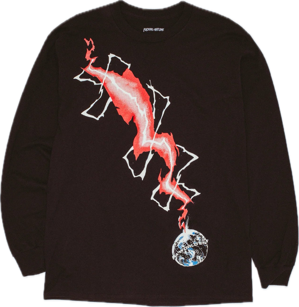 FUCKING AWESOME - Divine Intervention Longsleeve Tee Black