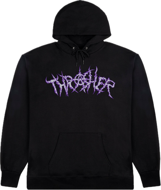 THRASHER - Thorns Hoodie Black