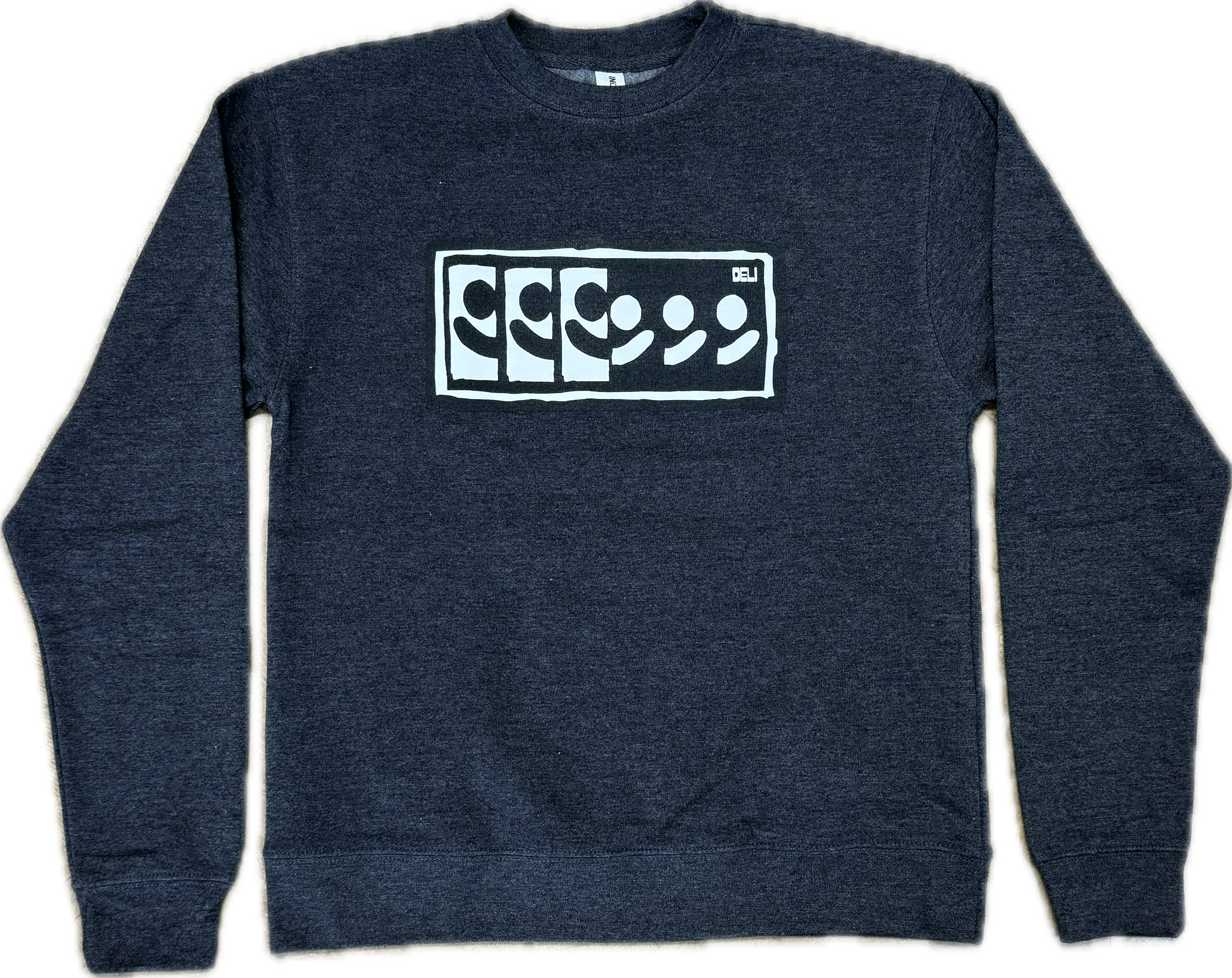 DELI - Lockstep Crewneck Charcoal Heather