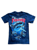 THRASHER - Shark Tee Navy