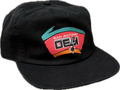 DELI - Splash Strapback Hat Black