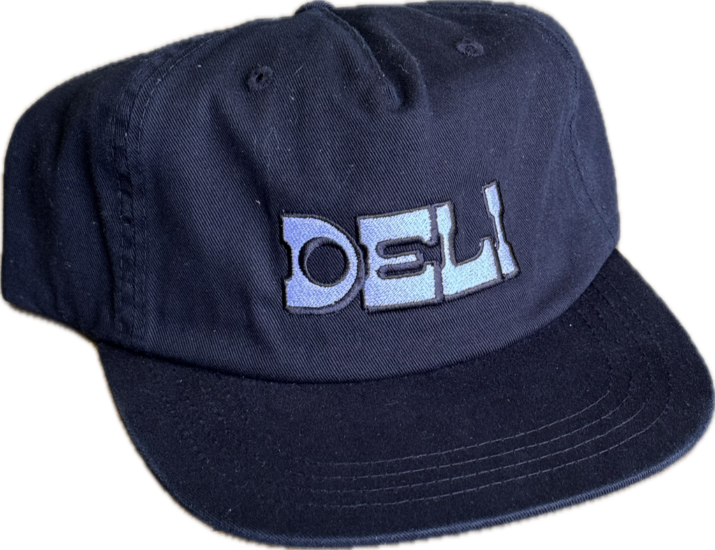 DELI - Western 5 Panel Snapback Black