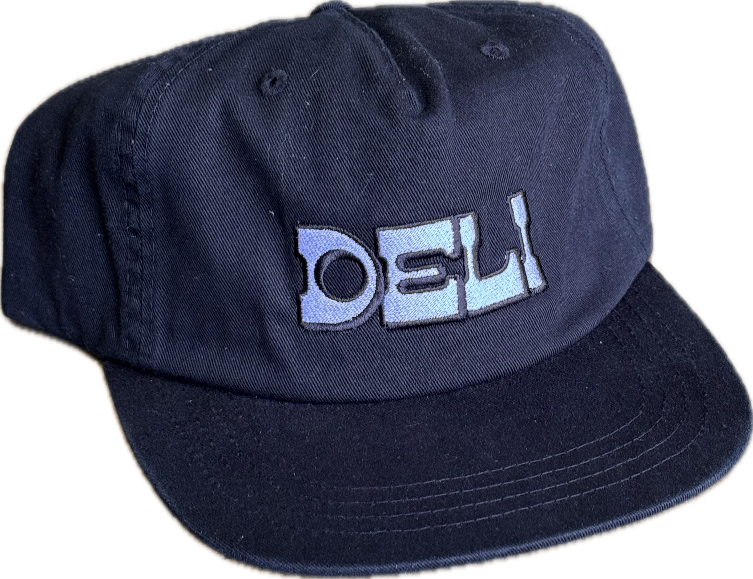 DELI - Western 5 Panel Snapback Black