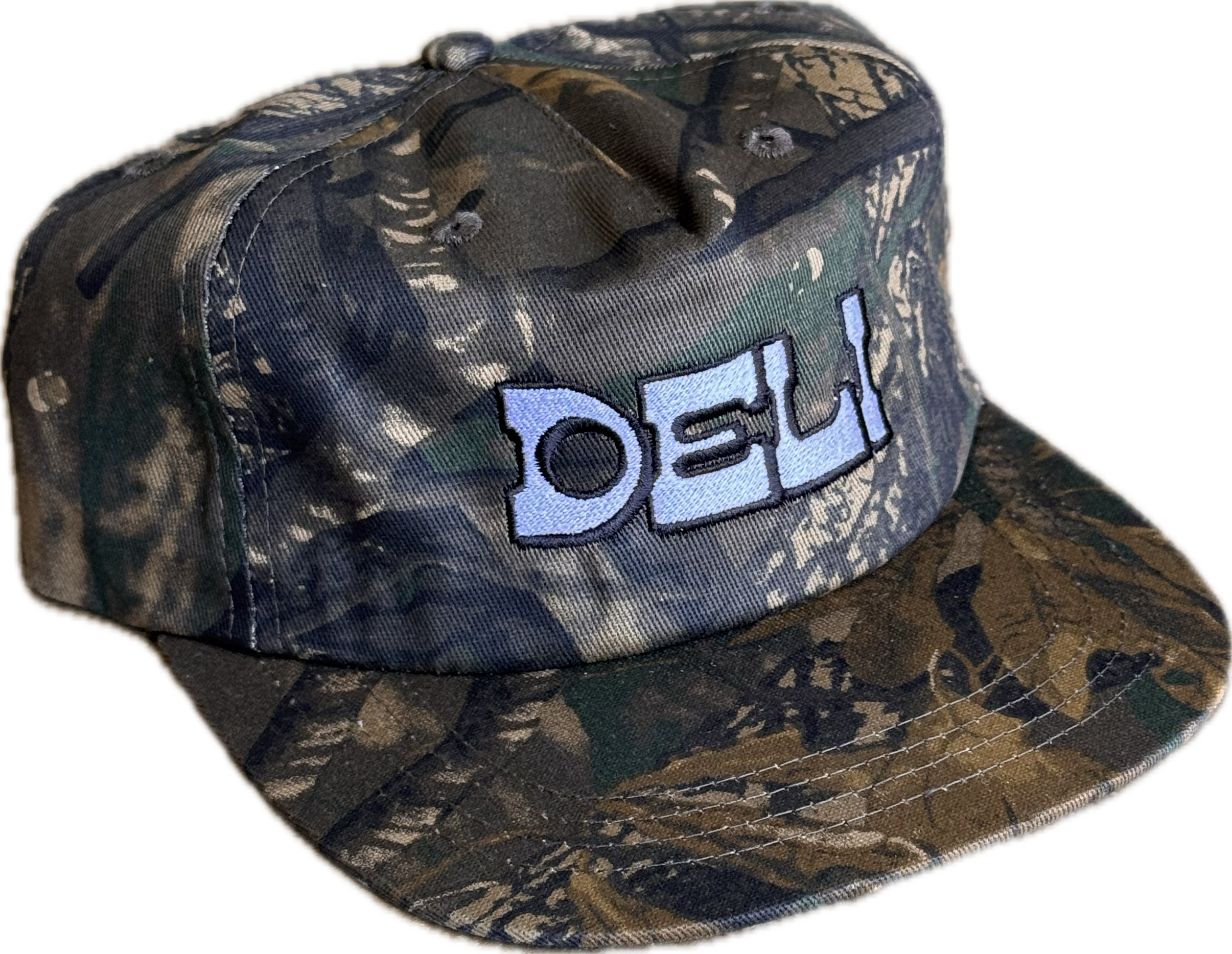 DELI - Western 5 Panel Snapback Tree Camo