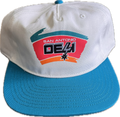 DELI - Splash Snapback Hat White/Teal