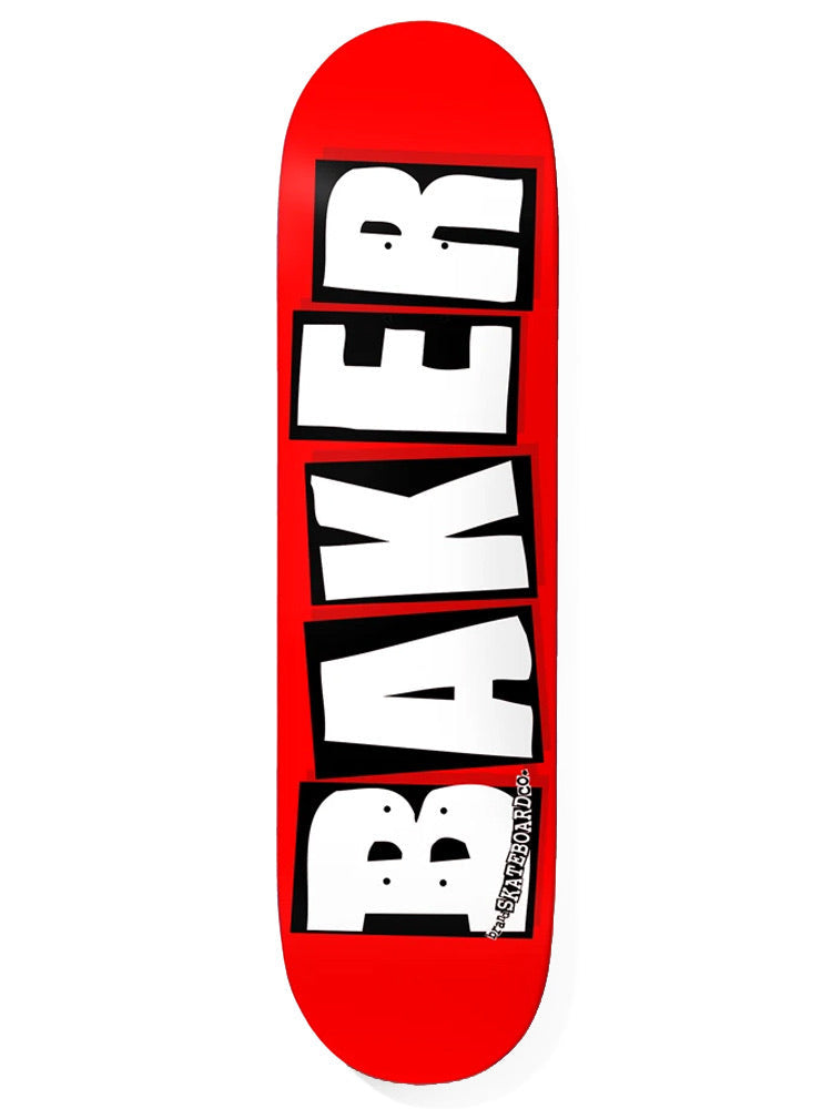 BAKER - Brand Logo White - 8.625