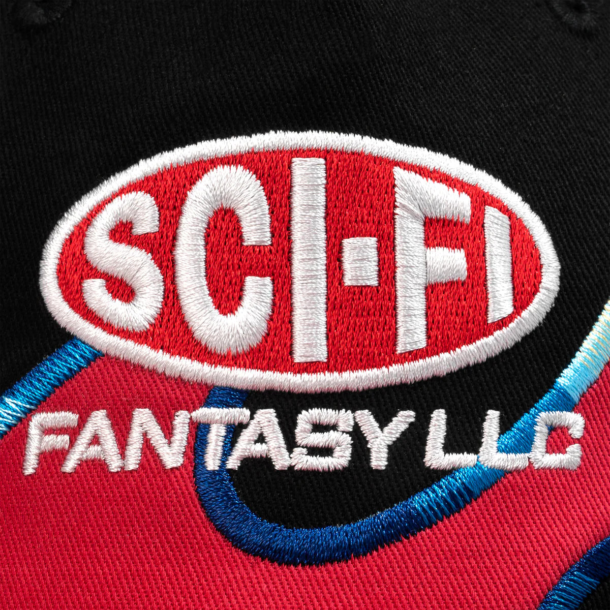 SCI-FI FANTASY - Flame LLC Cap Black
