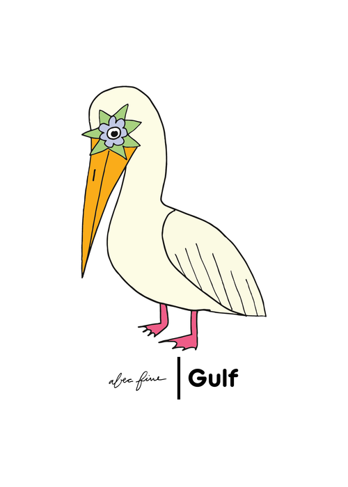 GULF - Gulf Birds Tee White