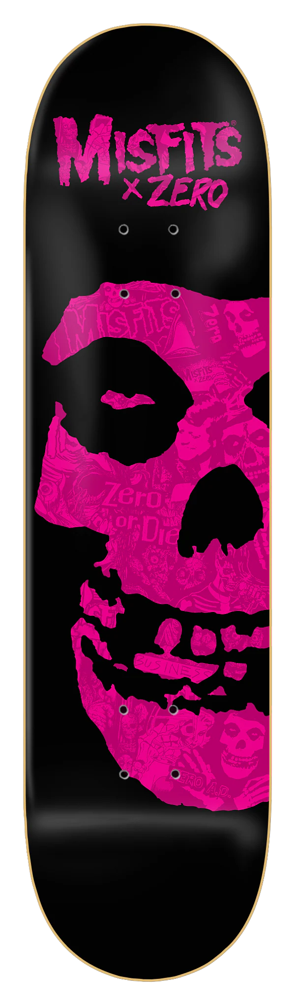 ZERO - Misfits Collage Neon Pink - 8.25
