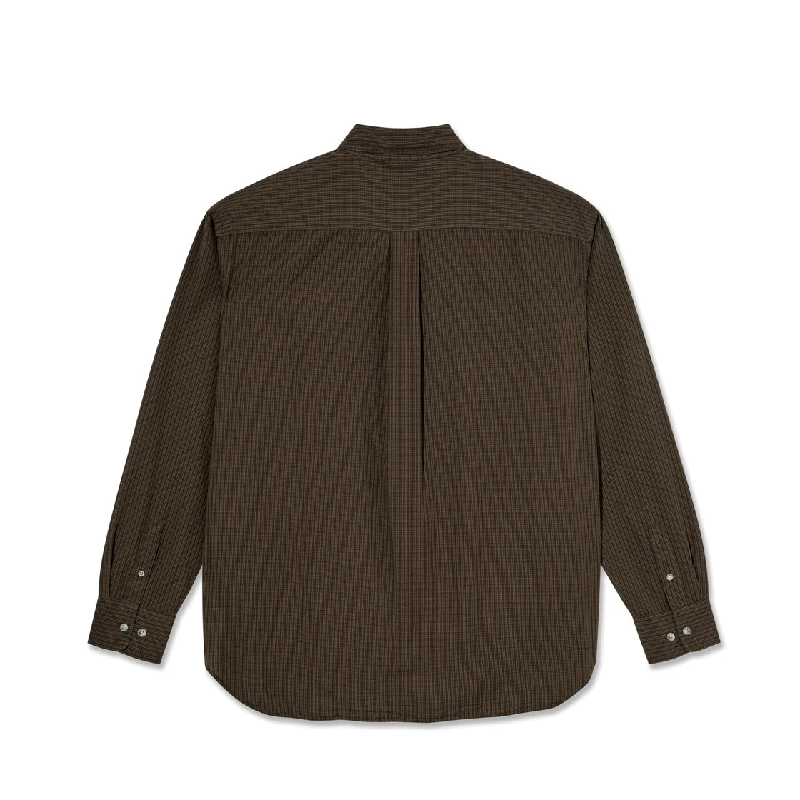 POLAR SKATE CO. - Ben Longseleeve Shirt Brown