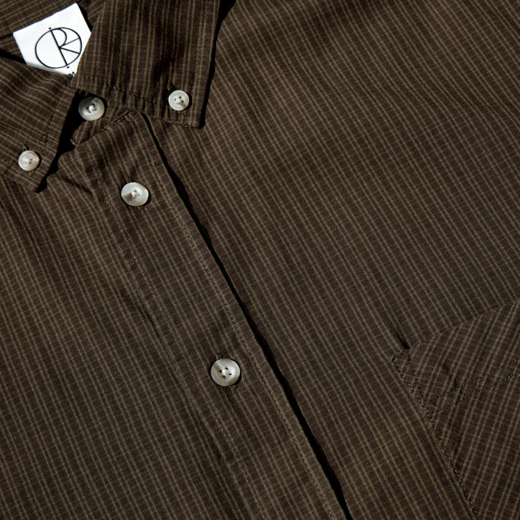 POLAR SKATE CO. - Ben Longseleeve Shirt Brown