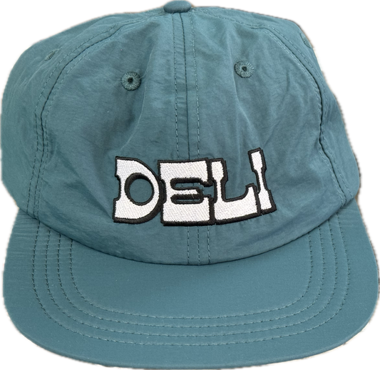 DELI - Western Nylon Strapback Cap Teal
