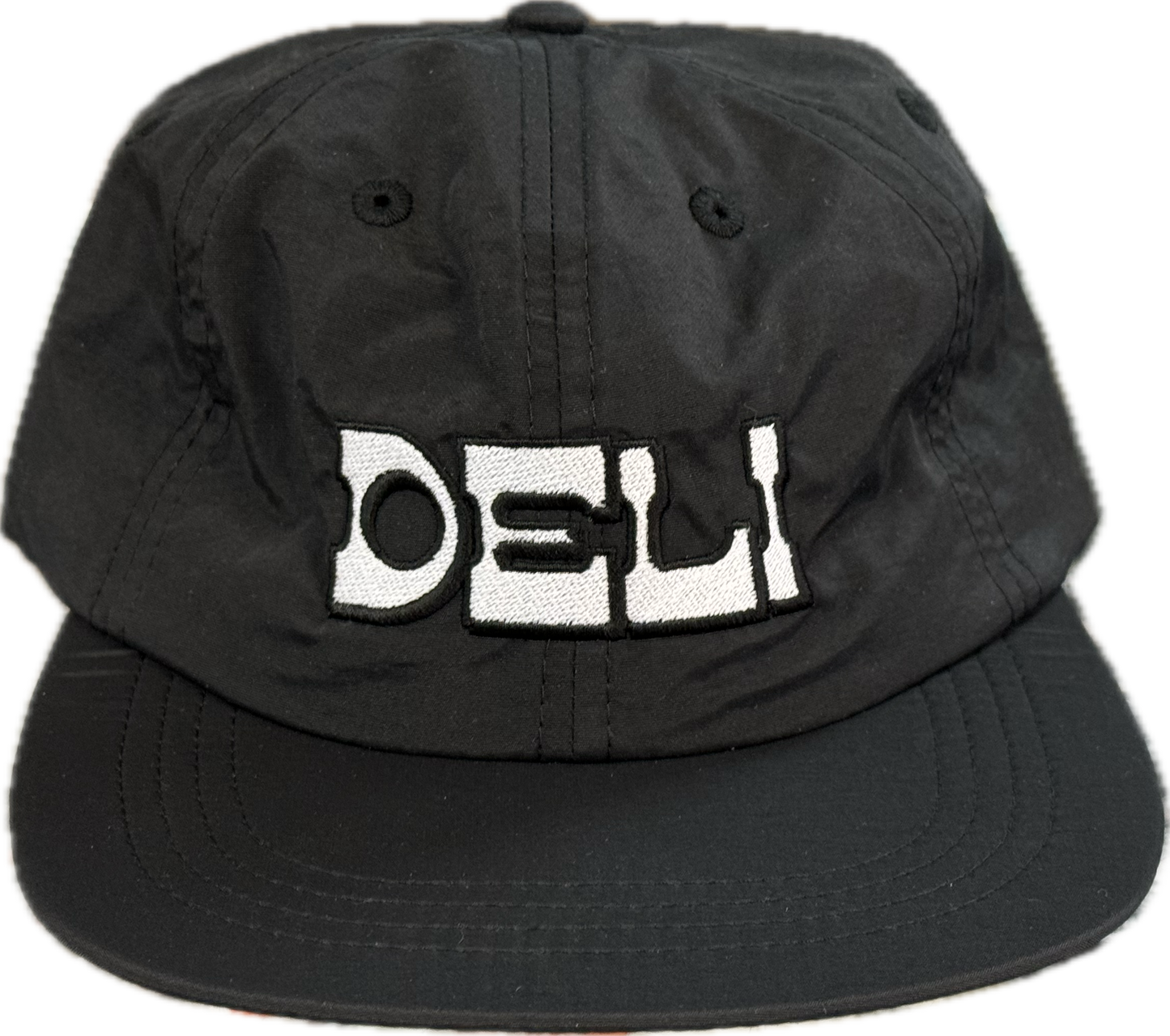 DELI - Western Nylon Strapback Cap Black