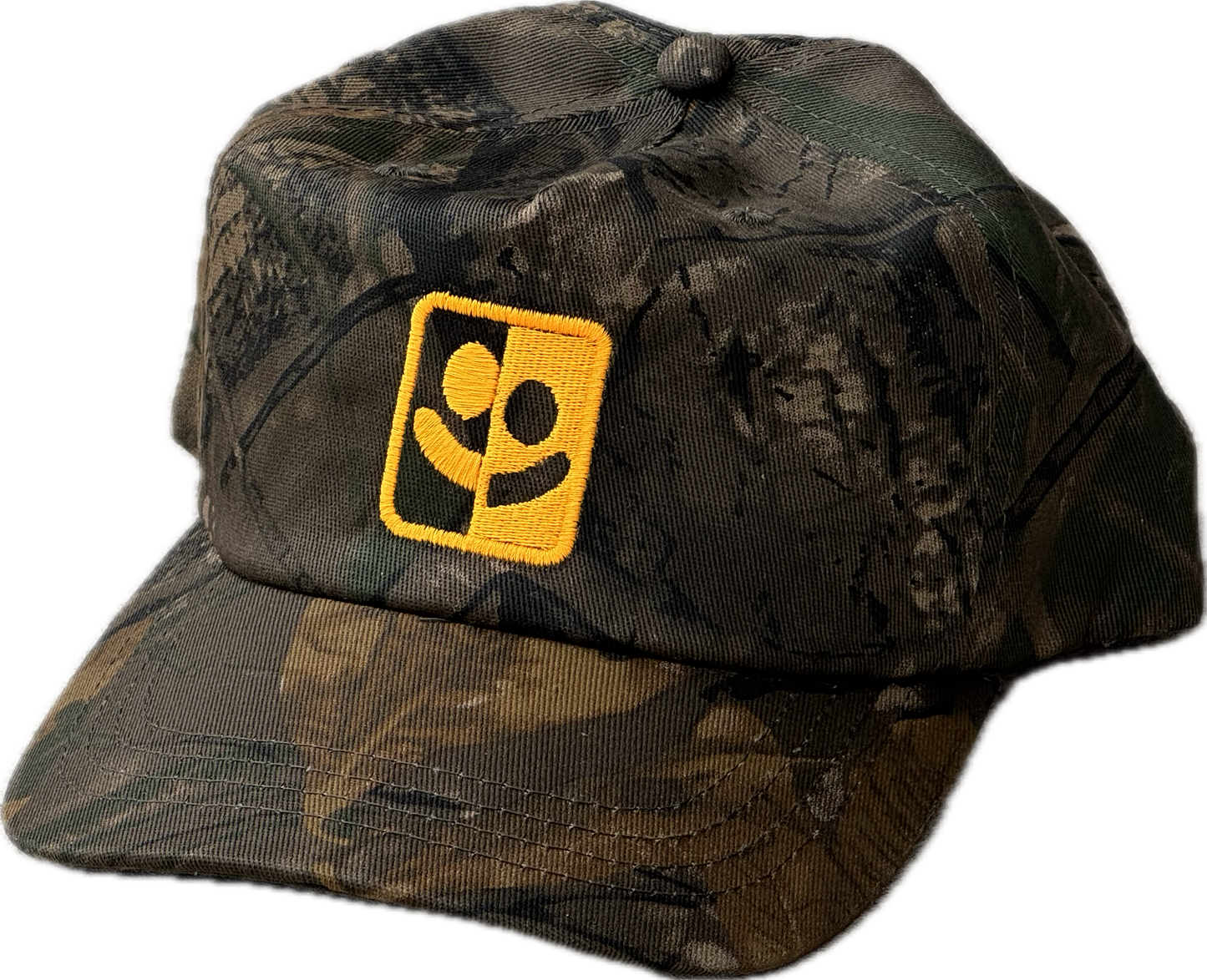 DELI - Embrace 5 Panel Snapback Tree Camo/High-Vis Orange