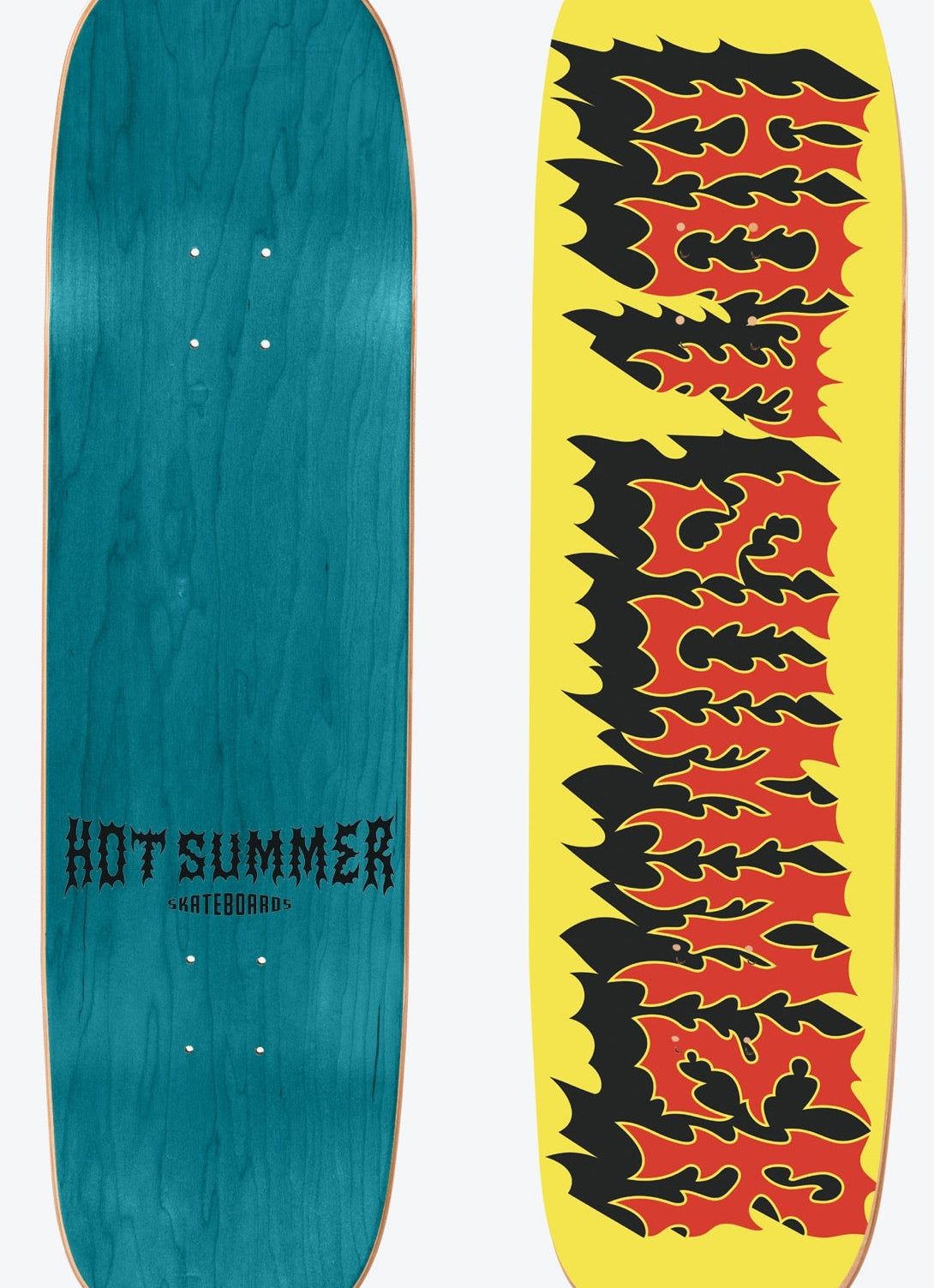 HOT SUMMER - Logo Graphic Twin Tail - 8.5