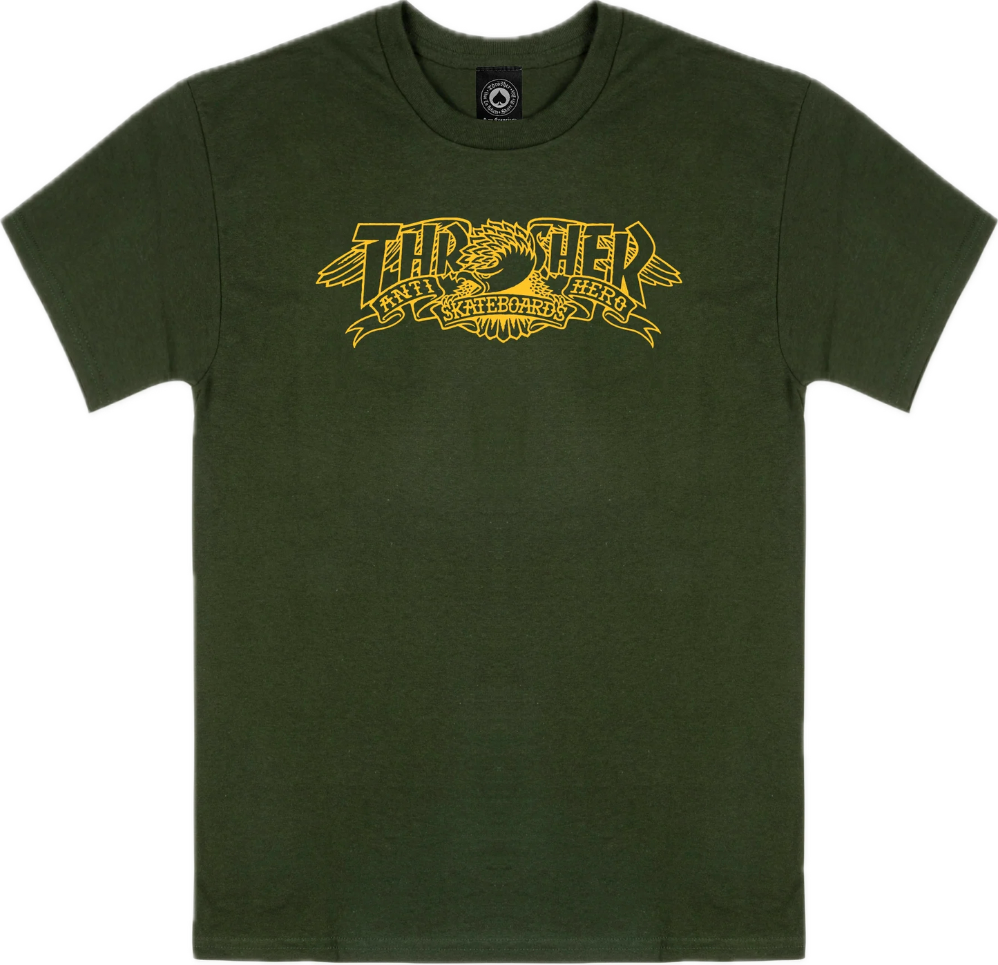 THRASHER - Mag Banner Tee Forest Green