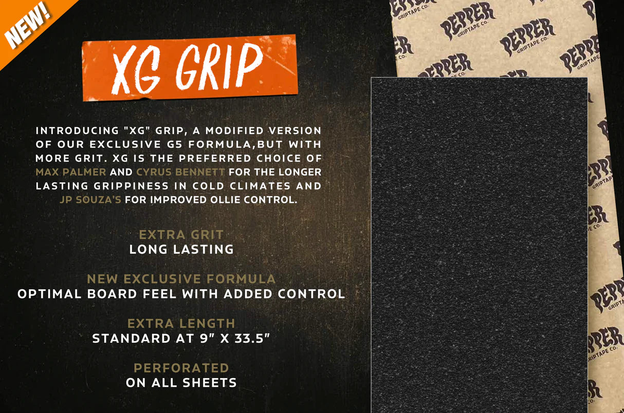 PEPPER - XG Griptape 9.0 x 33.5