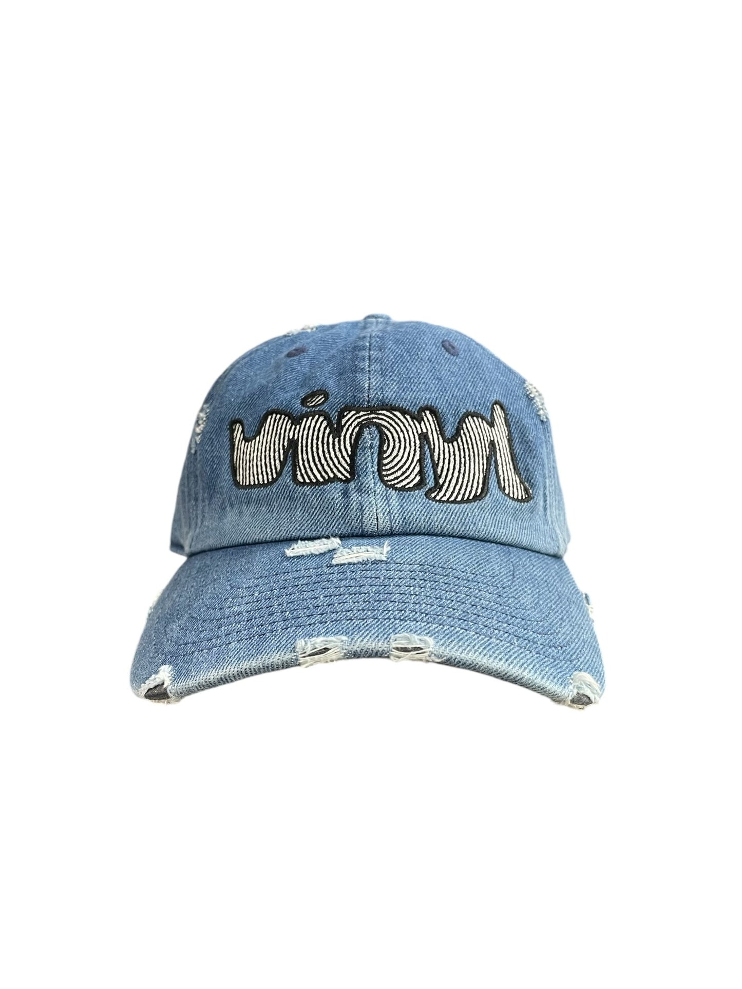 VINYL - Spiral Logo Dad Cap Blue Denim