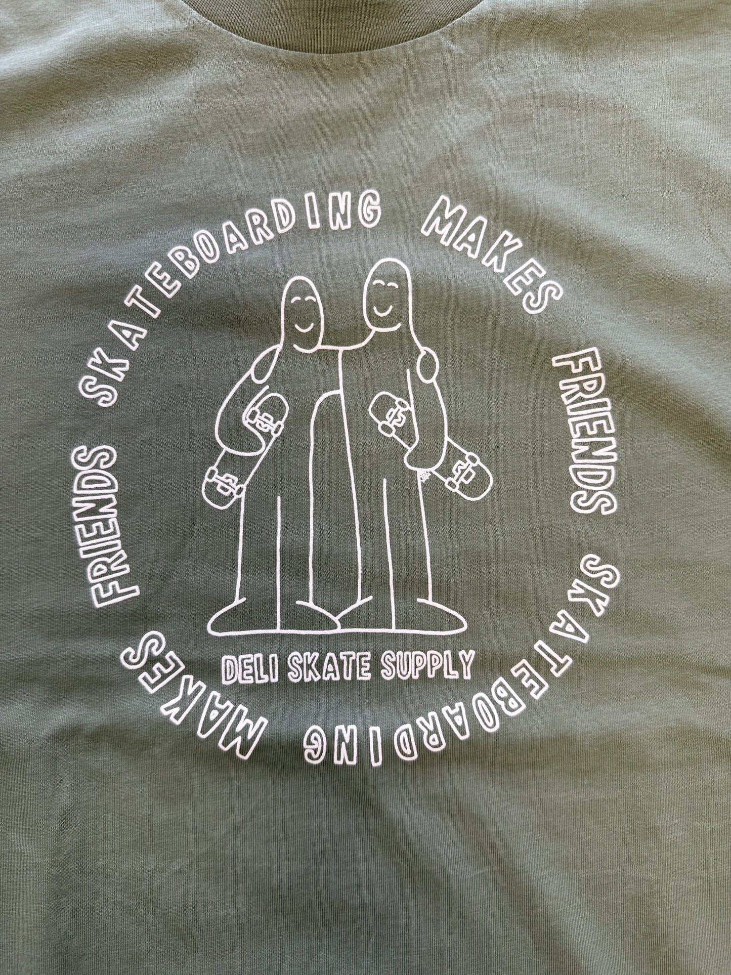 DELI - Make Friends Tee Sage