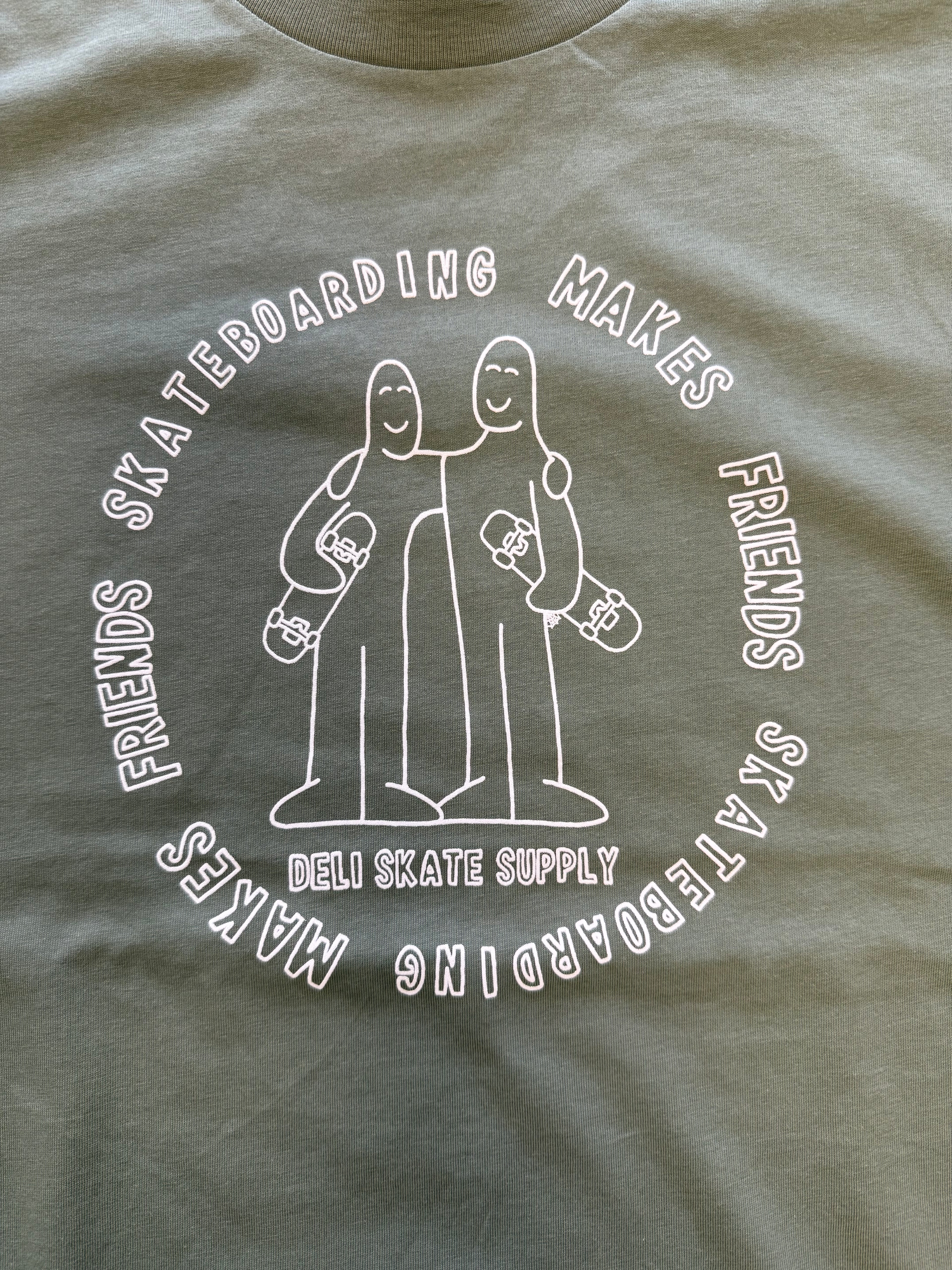 DELI - Make Friends Tee Sage