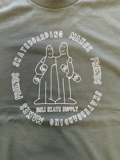 DELI - Make Friends Tee Sage