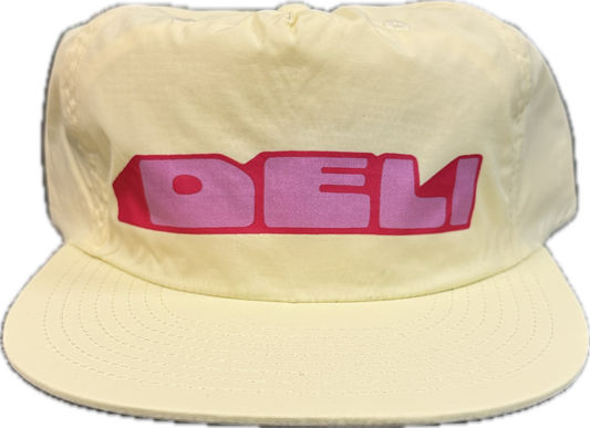 DELI - Mound Nylon Snapback Hat Lemonade w/ Pink