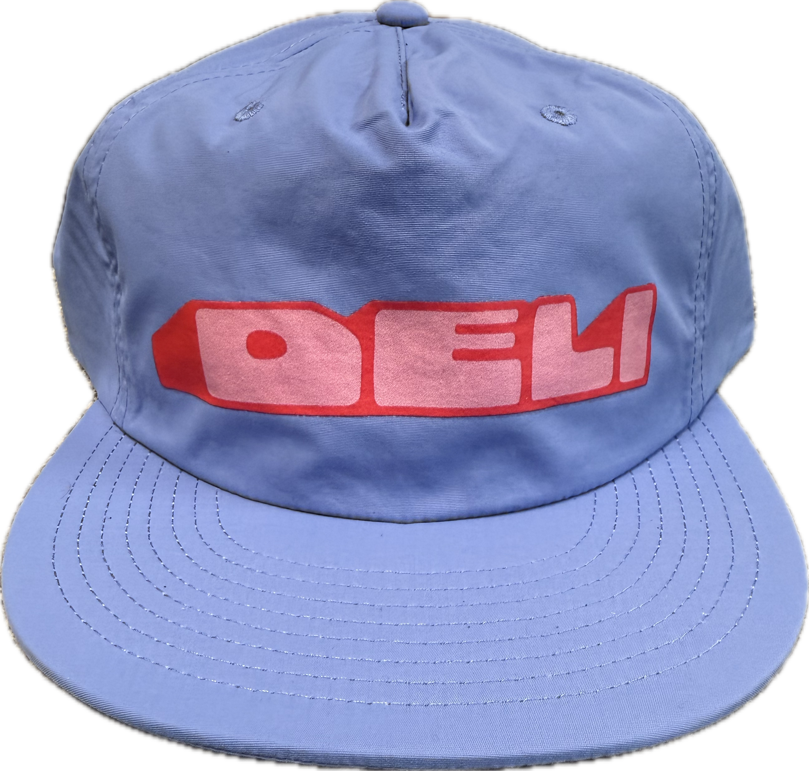DELI - Mound Nylon Snapback Hat Lapis w/ Pink