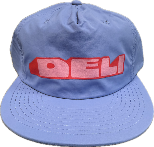 DELI - Mound Nylon Snapback Hat Lapis w/ Pink