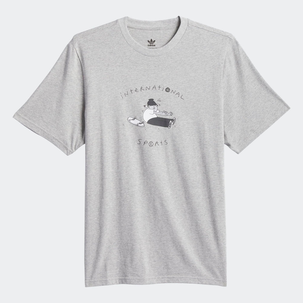 ADIDAS - Henry Jones Stretch T-Shirt Heather Grey