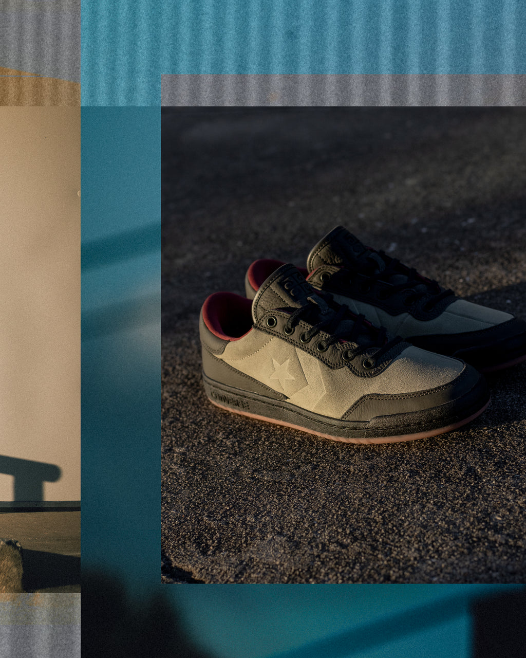 CONVERSE CONS - Fastbreak Pro Ox Jake Johnson Beluga/Light Field Surplus