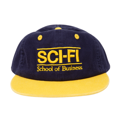 SCI-FI FANTASY - School Of Business Cap Navy/Yellow