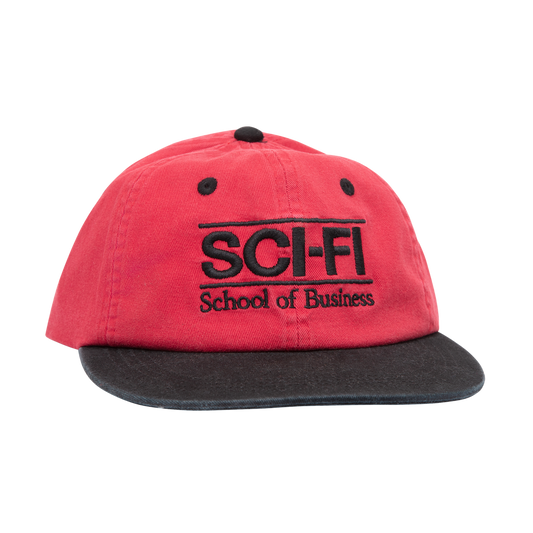 SCI-FI FANTASY - School Of Business Cap Red/Black