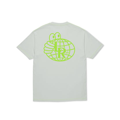 LAST RESORT AB - Atlas Monogram Tee Green Tint