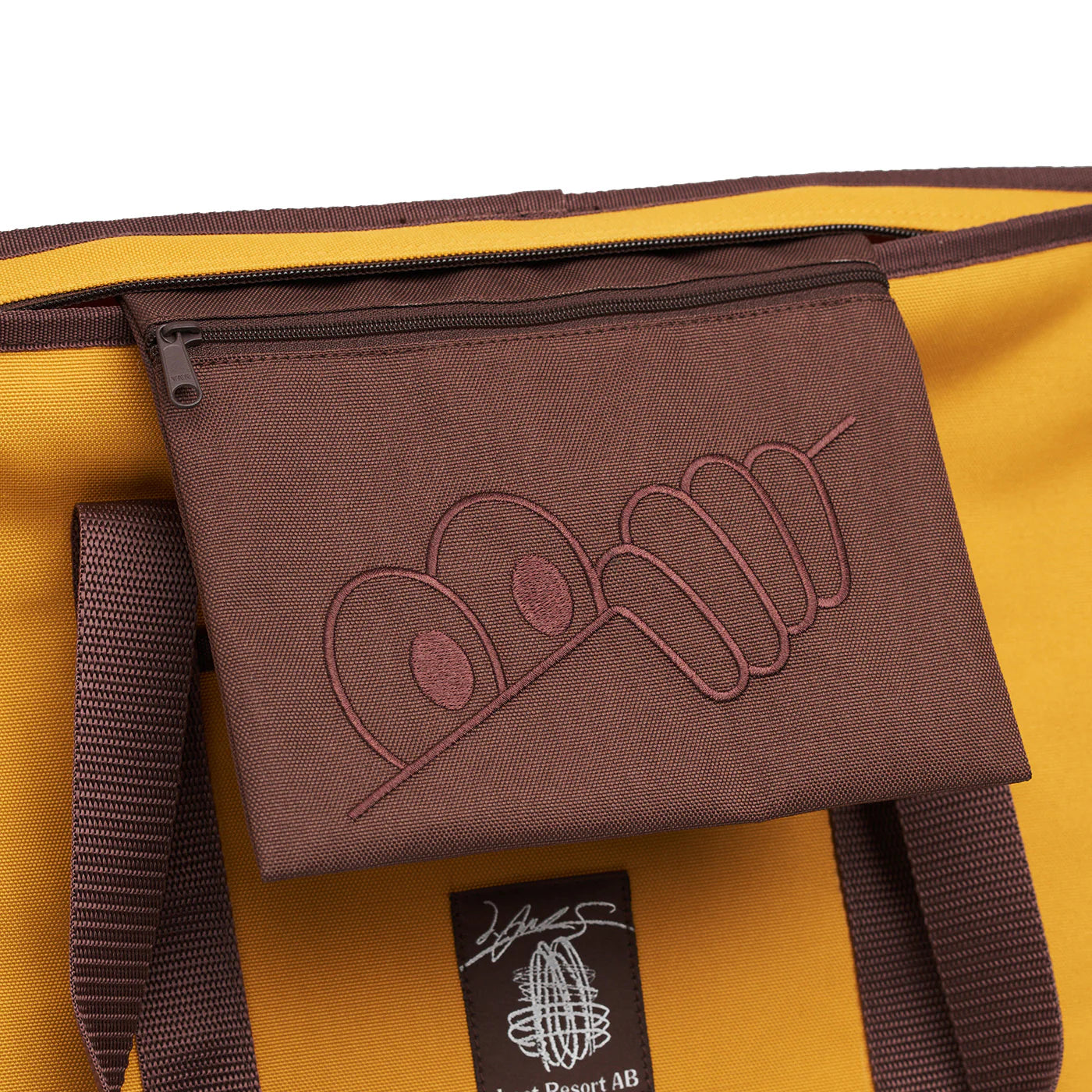LAST RESORT AB - JS Cooler Bag Yellow/Brown