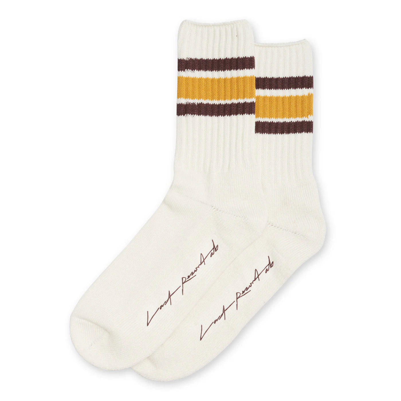 LAST RESORT AB - JS Retro Socks Brown