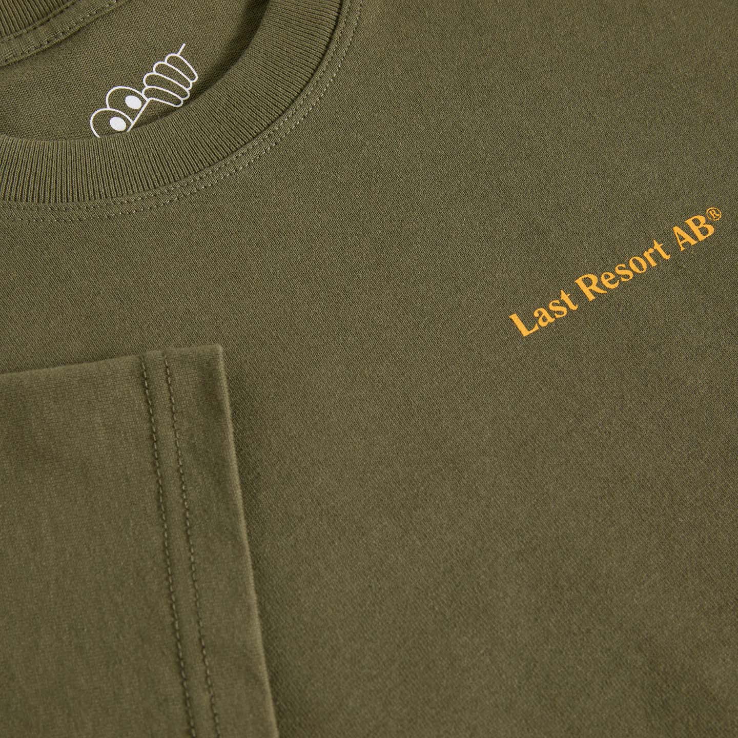 LAST RESORT AB - Atlas Monogram Tee Tactile Green