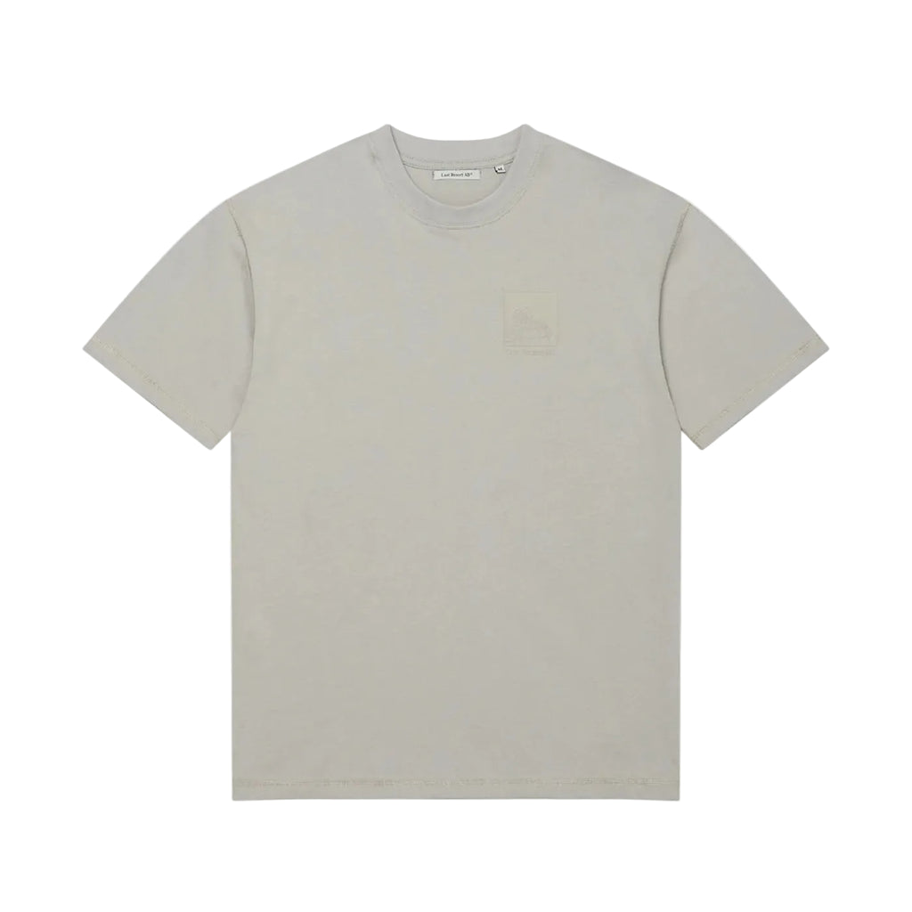 LAST RESORT AB - Little AB Flatlock Tee Warm Grey