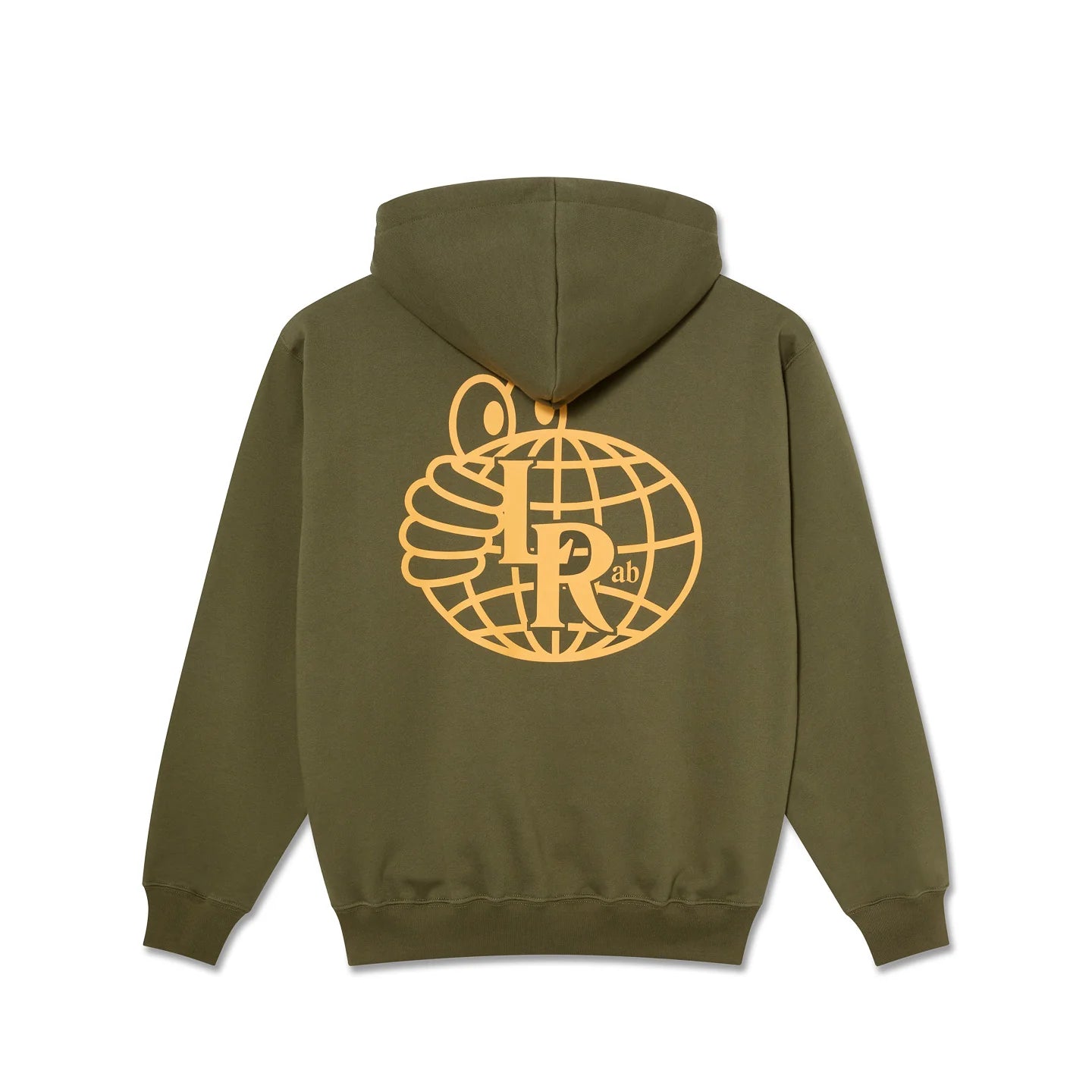 LAST RESORT AB - Atlas Monogram Hoodie Tactile Green