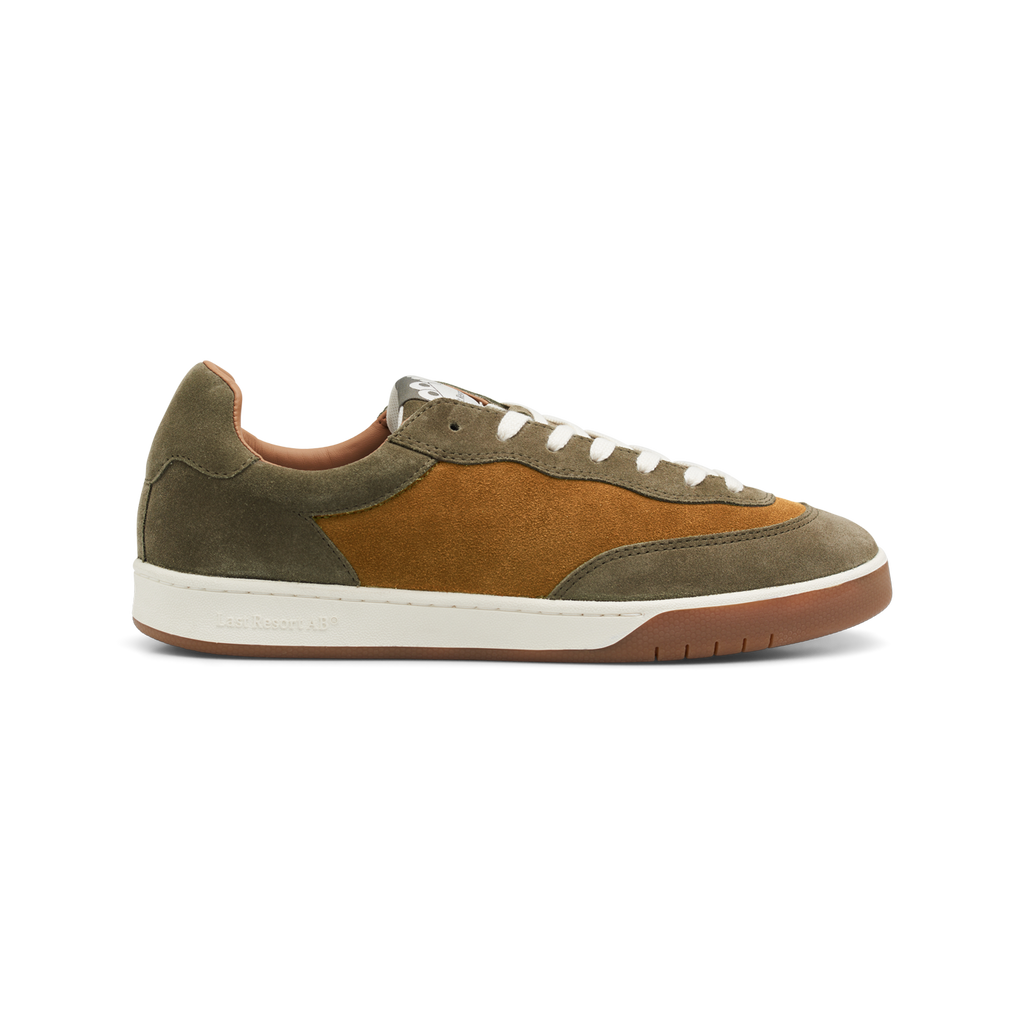 LAST RESORT AB - CM001 Lo Suede New Olive/Golden Brown/White/Gum