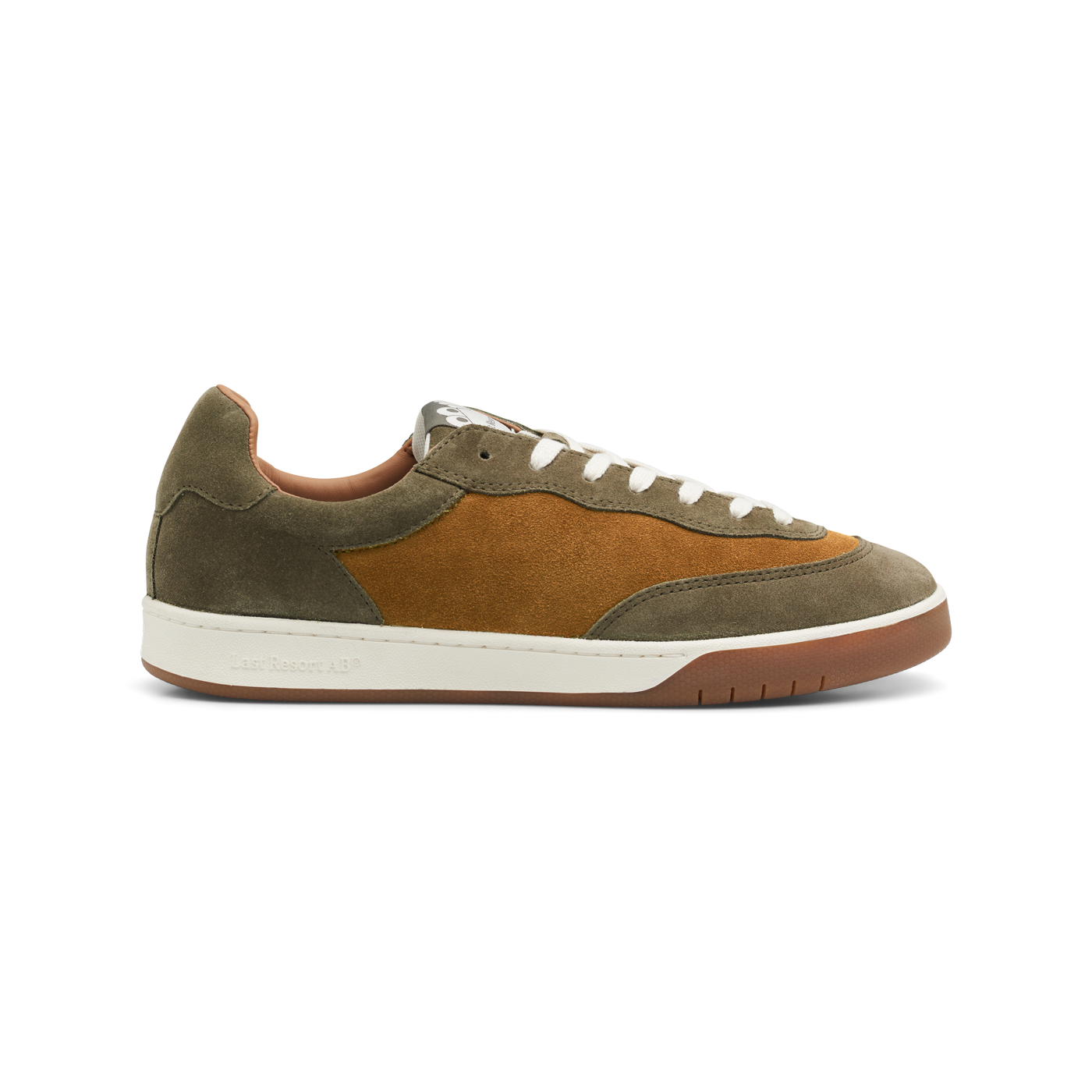 LAST RESORT AB - CM001 Lo Suede New Olive/Golden Brown/White/Gum