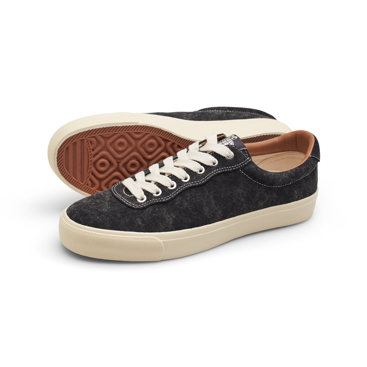 LAST RESORT AB - VM001 Lo Canvas Washed Black/White