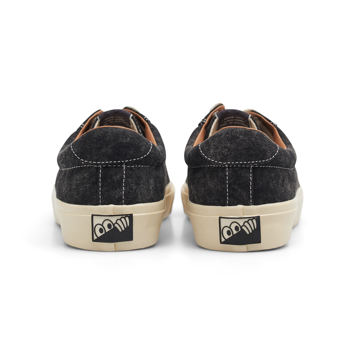 LAST RESORT AB - VM001 Lo Canvas Washed Black/White