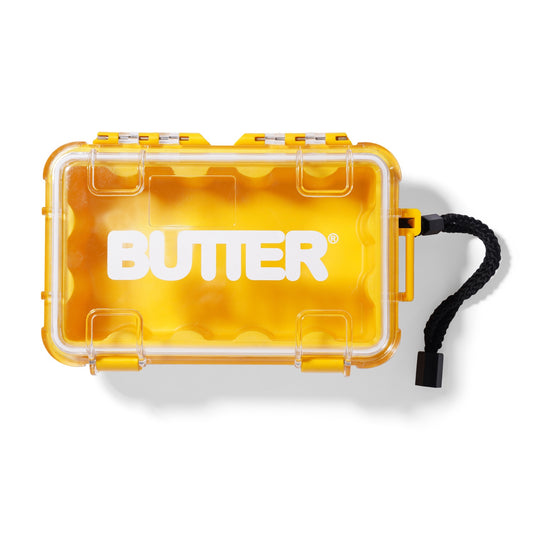 BUTTER GOODS - Logo Plastic Case Yellow