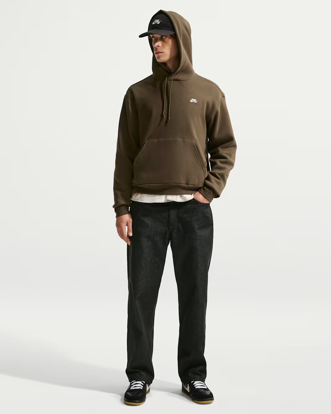 NIKE SB - Loose FIt Denim Skate Pants Black