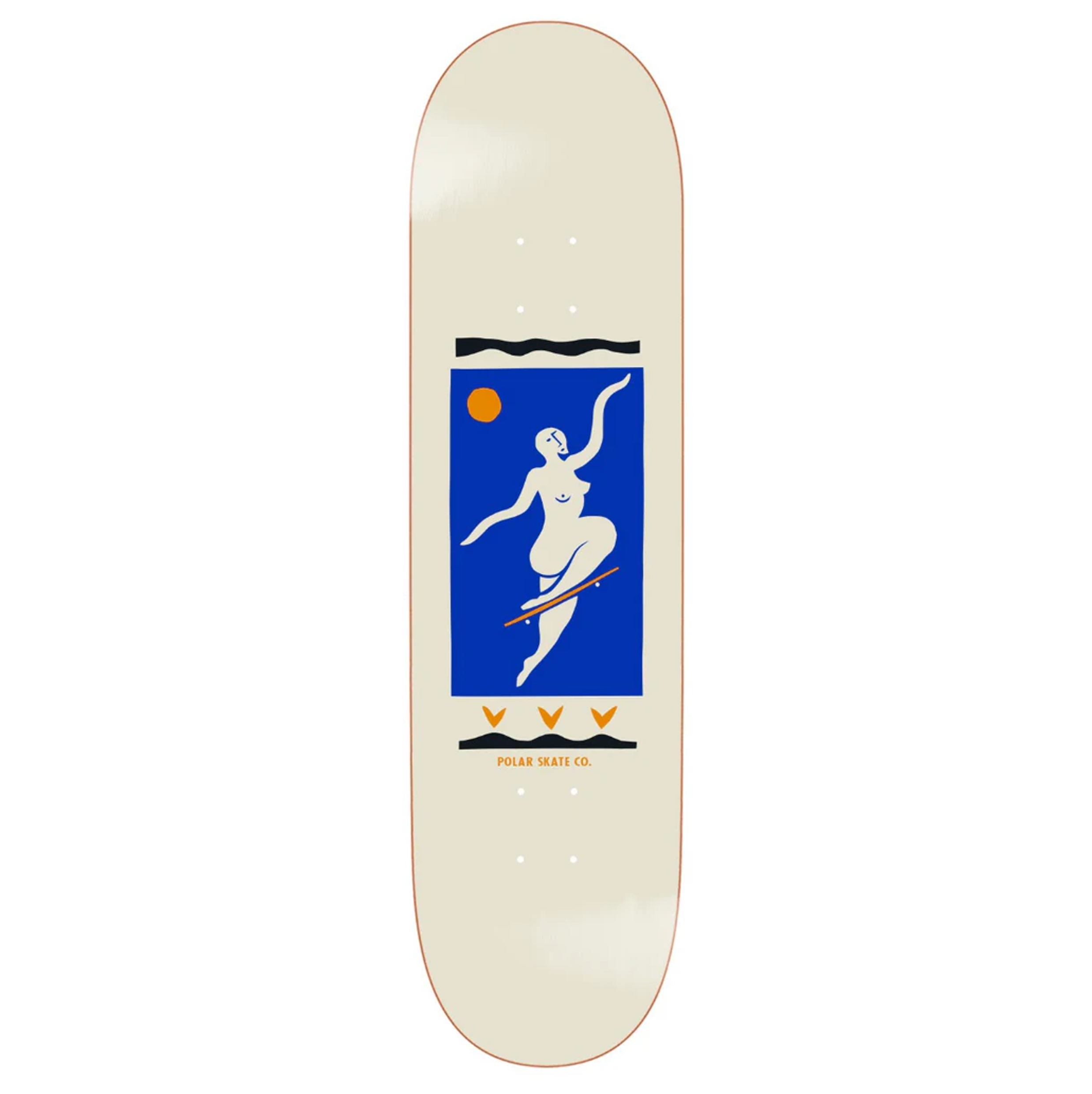 POLAR SKATE CO.  - Team No Comply Cream - 8.75