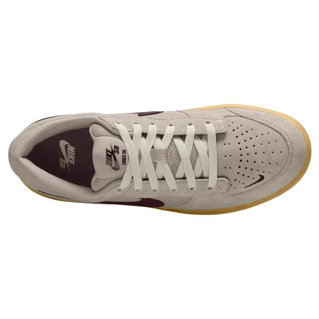 NIKE SB - Force 58 Cream/Burgundy Crush