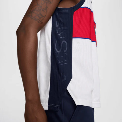 NIKE SB - 2024 Olympics Team USA Dri-Fit ADV Sleeveless Skate Jersey White